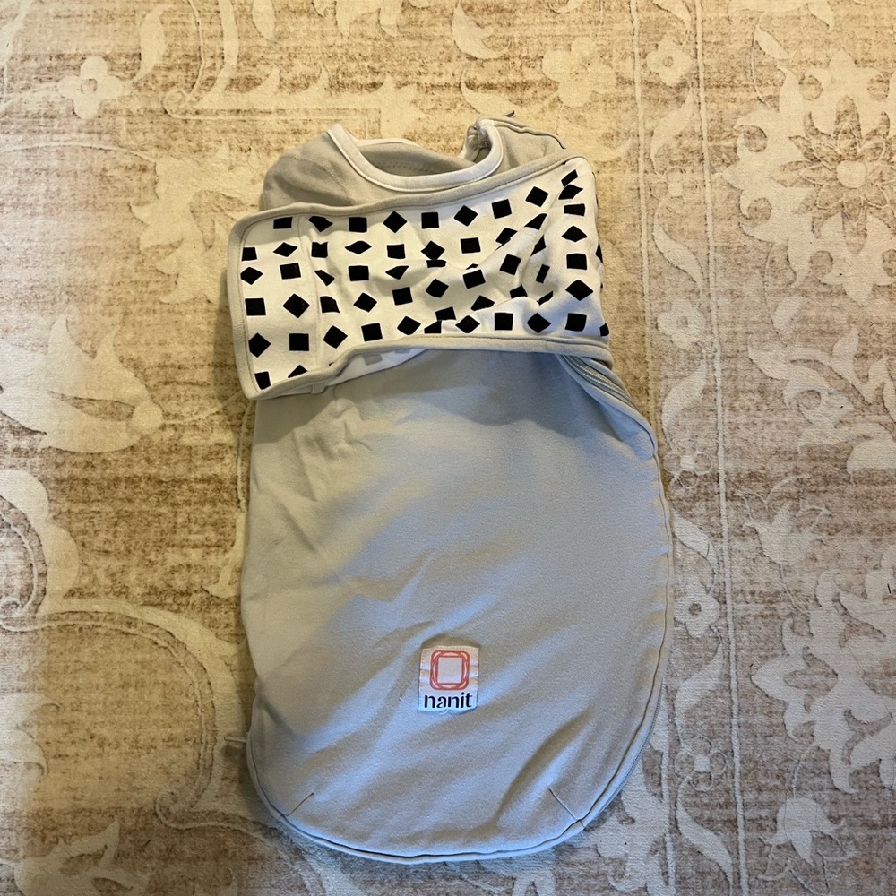 Nanit grey Newborn size swaddle